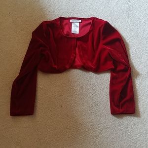 Girls fancy dress sweater